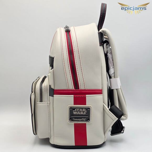 Loungefly Star Wars Incinerator Trooper Cosplay Mini Backpack & Wallet Set New - Picture 5 of 8